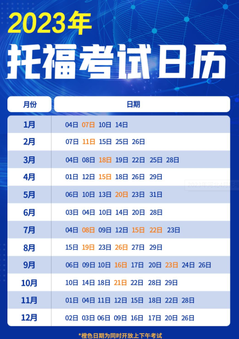 2023年四川6月托?？荚嚂r(shí)間